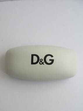 Dolce & Gabbana D&G Hard Eyeglasses Sunglasses Case with Dust Cloth COA